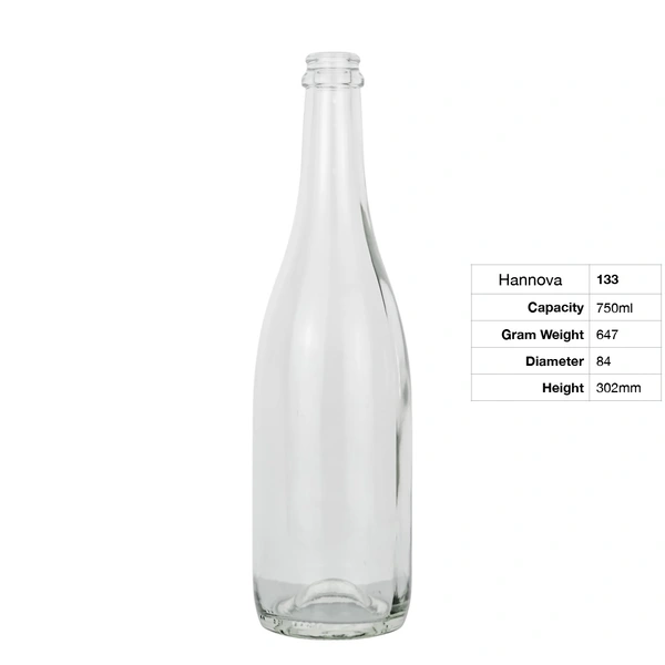 Whole Sale Cork Top Burgundy Wine Bottles 750 ml Flint Glass Bottle